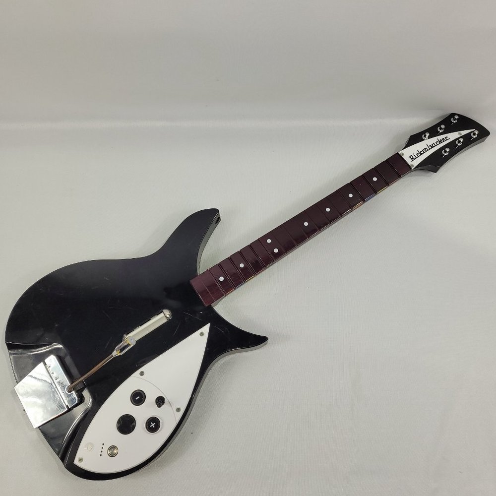 Wii Rock Band Beatles Rickenbacker Guitar Hero Controller NWGTS5 NO DONGLE